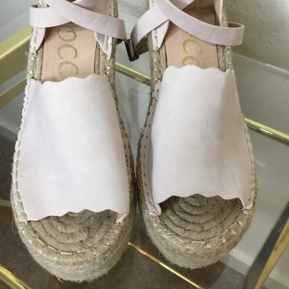 CCOCCI Jade Espadrille Wedge Sandal 8.5
